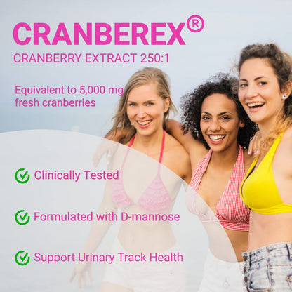 UpNourish Probiotika, Kaviar-Kollagen mit Präbiotika für die Verdauungs-, Haut- und Frauengesundheit mit Cranberry-Extrakt & D-Mannose, 30 Fast-Melt-Päckchen