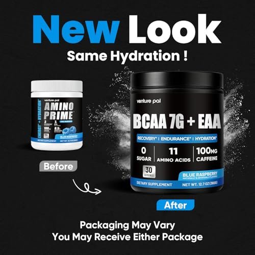 Zuckerfreies 7g BCAA + EAA Pulver | Unterstützt Muskelregeneration, Wachstum, Kraft & Ausdauer – 12 essentielle Aminosäuren mit L-Glutamin, Koffein, Vitaminen & Elektrolyten für Energie & Hydratation