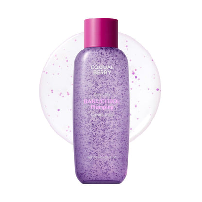 EQQUALBERRY Bakuchiol Plumping Capsule Toner – Natürliche Retinol-Alternative mit Hyaluronsäure für empfindliche Haut (150 ml)