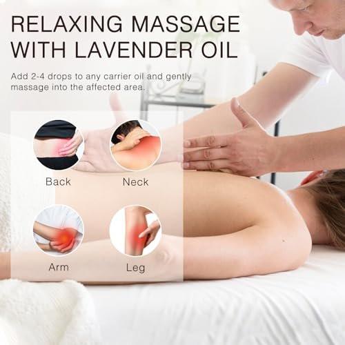 MUNUSNA Lavendel Ätherisches Öl, 100 ml – Reines & Natürliches Lavendelöl für Haare, Körper, Haut, Aromatherapie-Diffuser, Meditation, Massage, Kerzen, Seifen & Badebomben