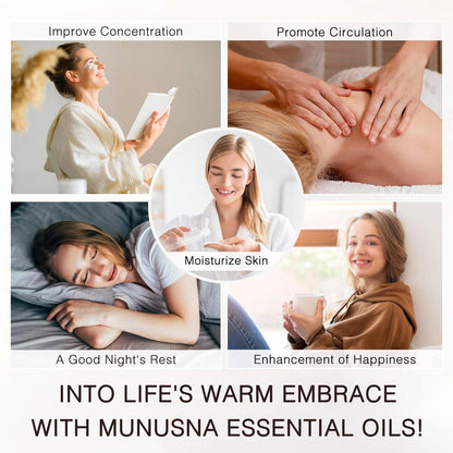 MUNUSNA Vanille ätherisches Öl, 100% natürlich und rein, 100 ml, Premium-Qualität für Aromatherapie, Diffuser, Luftbefeuchter, Hautpflege, Kerzen- und Seifenherstellung