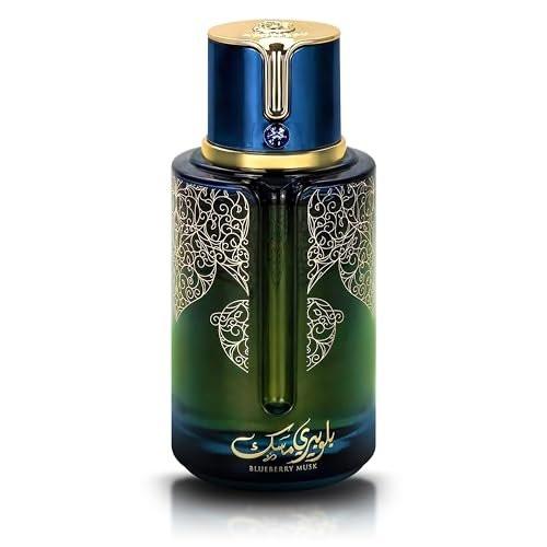 PERENNIX Blueberry Musk Eau de Parfum – Langanhaltendes Unisex-Parfüm für Männer und Frauen, reichhaltiger & sinnlicher Duftspray – kräftiger fruchtig-blumiger Duft mit holziger Basis – 100 ml / 3,4 Fl Oz