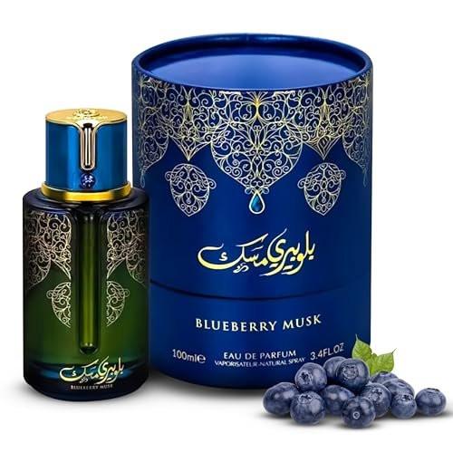 PERENNIX Blueberry Musk Eau de Parfum – Langanhaltendes Unisex-Parfüm für Männer und Frauen, reichhaltiger & sinnlicher Duftspray – kräftiger fruchtig-blumiger Duft mit holziger Basis – 100 ml / 3,4 Fl Oz