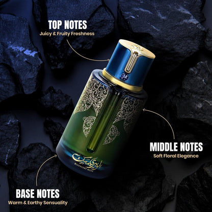 PERENNIX Blueberry Musk Eau de Parfum – Langanhaltendes Unisex-Parfüm für Männer und Frauen, reichhaltiger & sinnlicher Duftspray – kräftiger fruchtig-blumiger Duft mit holziger Basis – 100 ml / 3,4 Fl Oz