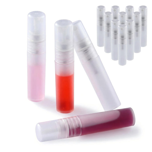10er-Pack 5ml Mini Parfümzerstäuberflaschen, Feiner Nebel Parfümzerstäuber für Reisen, Tragbarer Zerstäuber