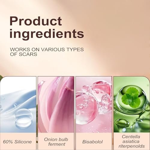 2er-Pack Silikon-Narbenstift aus 60% medizinischem Silikon – Sanft zu allen Hauttypen