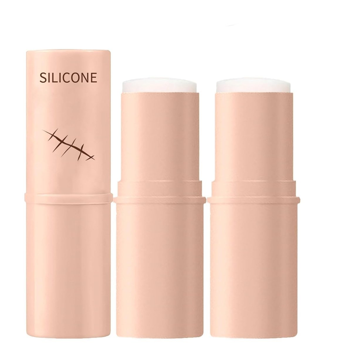 2er-Pack Silikon-Narbenstift aus 60% medizinischem Silikon – Sanft zu allen Hauttypen