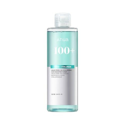 Anua PDRN 100 Hyaluronsäure Booster Toner – Feuchtigkeitsspendender Gesichtstoner für trockene Haut, mit Lachs-DNA & Kollagen für Glasskin-Glow, täglicher Feuchtigkeitstoner für glatte Textur, koreanische Hautpflege, 250 ml