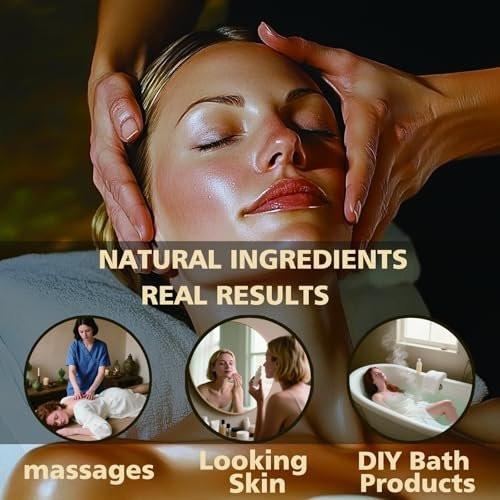 Jasmin ätherisches Öl – Jasmin Duftöl für Romantik, Diffuser, Luftbefeuchter, Massage, DIY-Kerzen, Seife, Hautpflege, Yoga, Geschenkfertig – MLYNKL Jasmin Öl (130 ml / 4,33 fl oz)