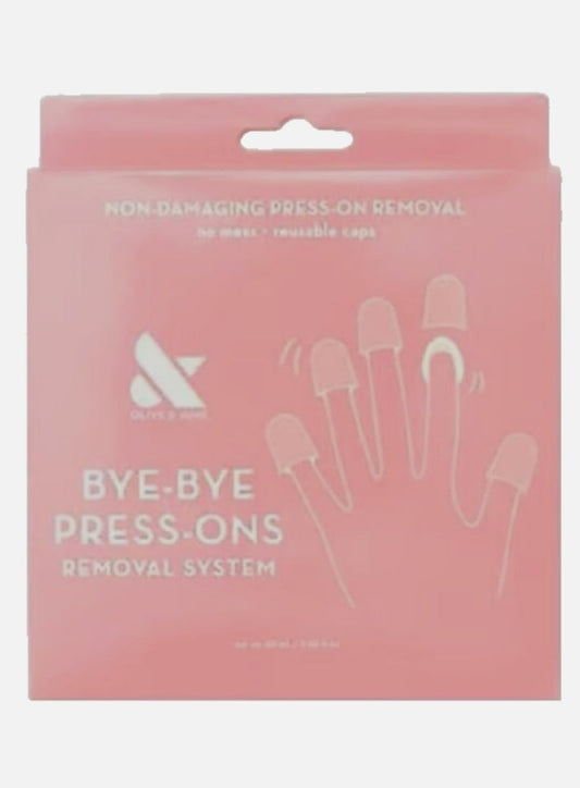 Olive & June Press-Ons Nagellackentferner-Set – 32 Stück, 60 ml