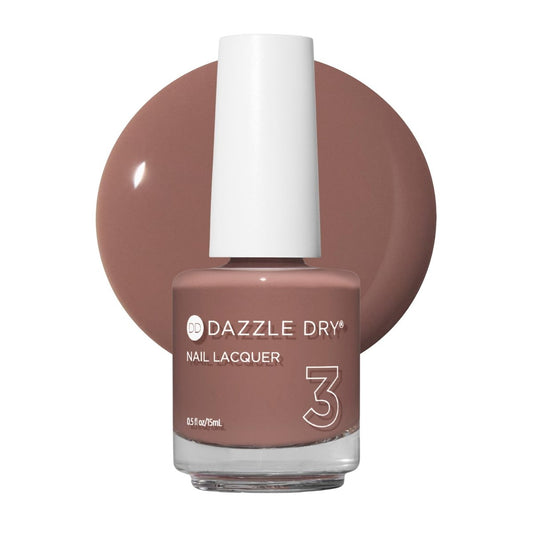 Dazzle Dry Nagellack (Schritt 3) – Your Nails, But Better – Toffee-Beige, halbtransparente Creme (0,5 fl oz)