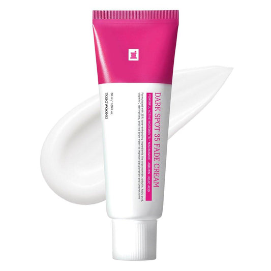 TOSOWOONG Dark Spot 35 Fade Cream – Aufhellende Creme gegen Hyperpigmentierung mit Arbutin, Kojisäure, Niacinamid – Koreanische Hautpflege 50 ml