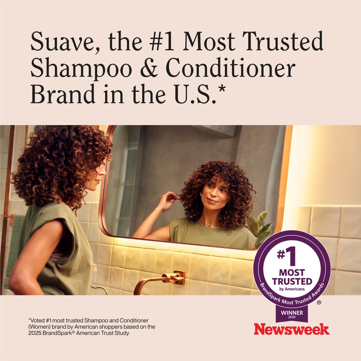 Suave Bamboo & Hibiscus Volumizing Shampoo – Für feines und plattes Haar, salonbewährtes System für mehr Volumen und Fülle, 12,6 oz