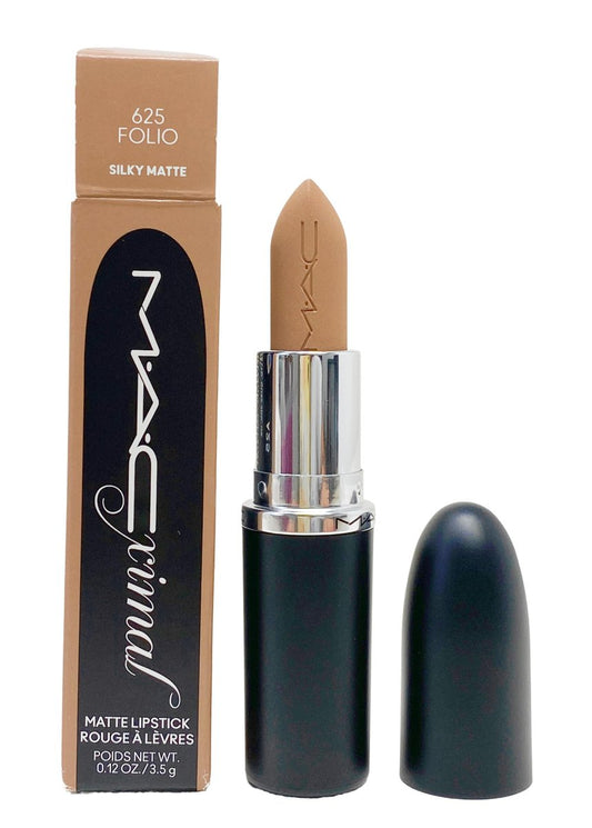 MAC Ximal Silky Matt Lippenstift - 625 Folio (Grau-Nude) 3,5 g