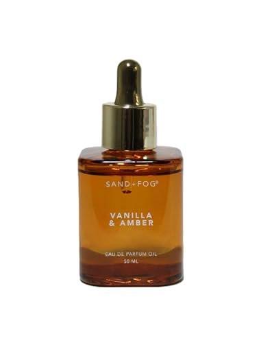 Sand + Fog Vanilla & Amber Eau de Parfum Öl, 1,7 Unzen (50 ml) mit Tropfflasche
