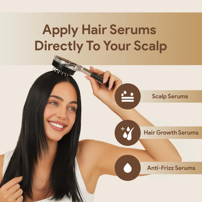 Massen-Haaröl-Applikator für Männer und Frauen – Einfach, sauber, präzise Kontrolle – Kopfhaut-Stimulator für gesundes Haarwachstum