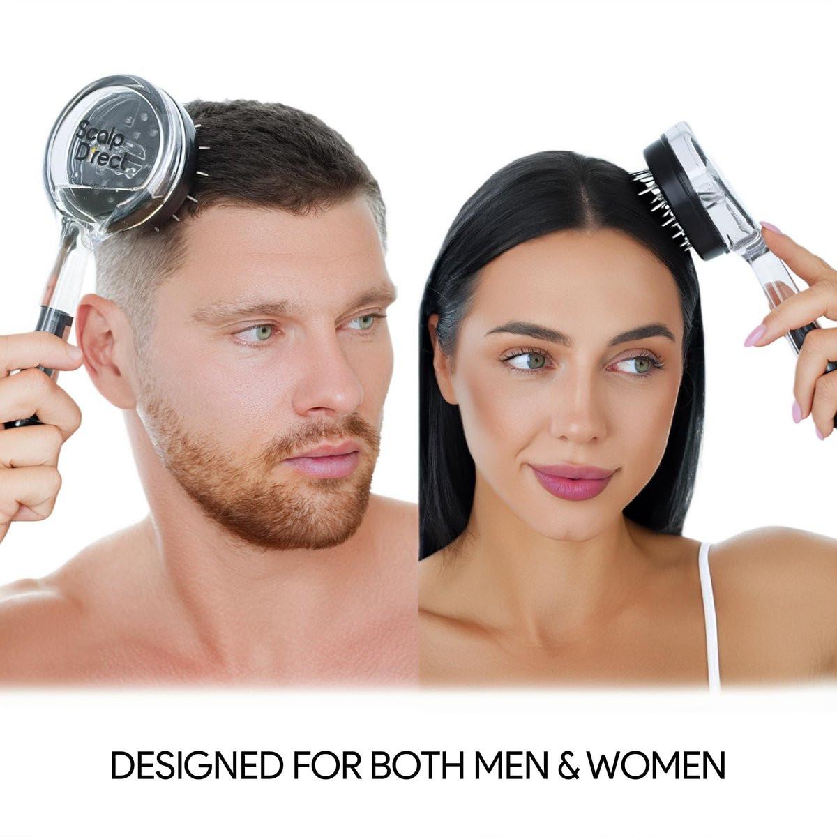 Massen-Haaröl-Applikator für Männer und Frauen – Einfach, sauber, präzise Kontrolle – Kopfhaut-Stimulator für gesundes Haarwachstum