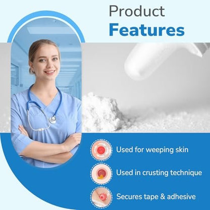 Heagimed Stoma-Puder – Hautschutzbarriere & Haftpuder für Stomaversorgung, 25 g