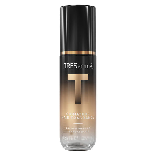 TRESemmé A-List Collection Signature Hair Fragrance Golden Vanilla + Sandelholz – 1,35 FL OZ – Ohne Phthalate, Parabene & synthetische Farbstoffe – Für alle Haartypen
