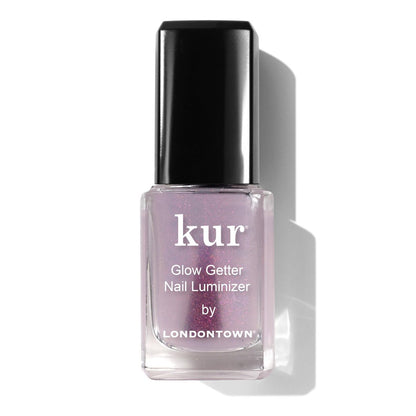 LONDONTOWN Glow Getter Nagellack-Luminizer – Ein-Schritt Nagelbehandlung mit Hexanal & Schimmer für stärkere, gesündere, glänzendere Nägel, ohne Base oder Top Coat, 0,4 Fl Oz