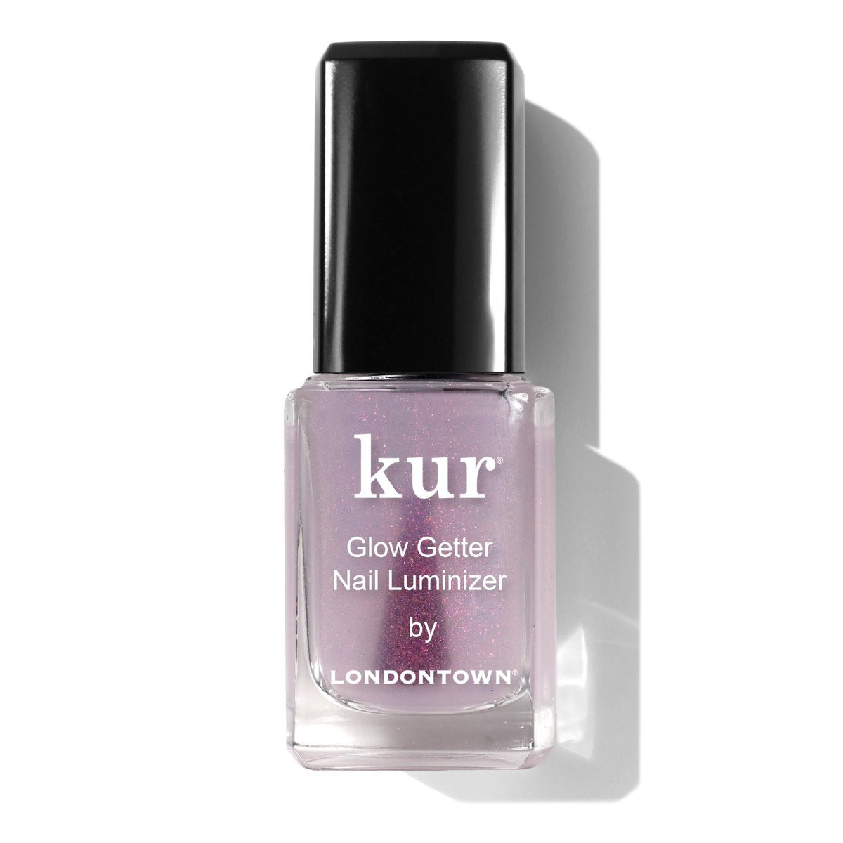 LONDONTOWN Glow Getter Nagellack-Luminizer – Ein-Schritt Nagelbehandlung mit Hexanal & Schimmer für stärkere, gesündere, glänzendere Nägel, ohne Base oder Top Coat, 0,4 Fl Oz