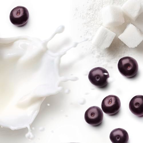 Dove Zucker-Körperpeeling Samtiges Acai & Reis Milch für Frauen für sanfte Exfoliation und hydratisierte Haut 425 g
