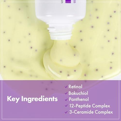 TOSOWOONG Real Retinol 0,1% Nachtcreme – Anti-Aging Gesichtsfeuchtigkeitscreme mit Retinol, Bakuchiol, für straffere Haut, Reduzierung von Falten und Porenverfeinerung | Koreanische Hautpflege für Gesicht & Hals, 50 ml / 1,69 fl. oz.