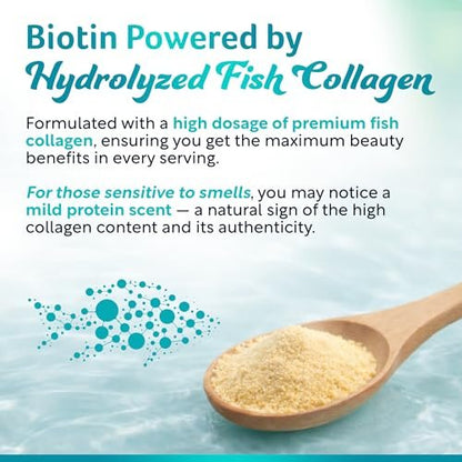 Biotin Collagen & Keratin – Haar-, Haut- und Nagelvitamine, 45.000 MCG Vitamin-Komplex (A, B1, B2, B3, B6, B7, C & E) – Biotin für Haarwachstum für Frauen & Männer, Haarvitamine – 60 Kapseln – Hergestellt in den USA