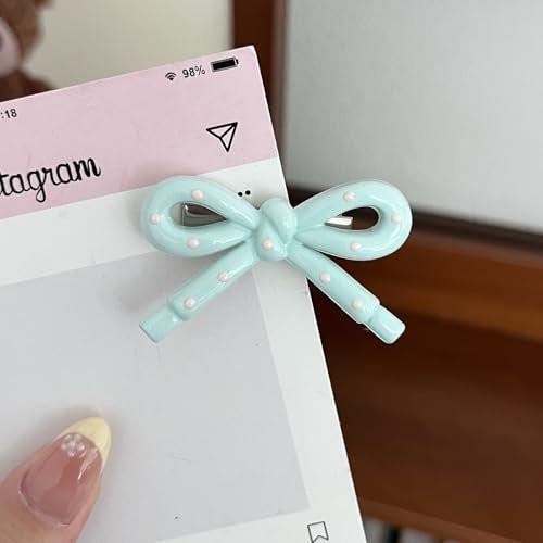 Lemeilleur 8-teilige Acryl-Haarspangen mit Entenzahn-Design – Rutschfeste Haarklammern für dickes und dünnes Haar – Damen, Mädchen, Kinder – Mehrfarbig