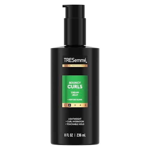 TRESemmé Styling Aid Bouncy Curls – Leichte Feuchtigkeit & griffiger Halt, mit Peptid-Mischung, 236 ml