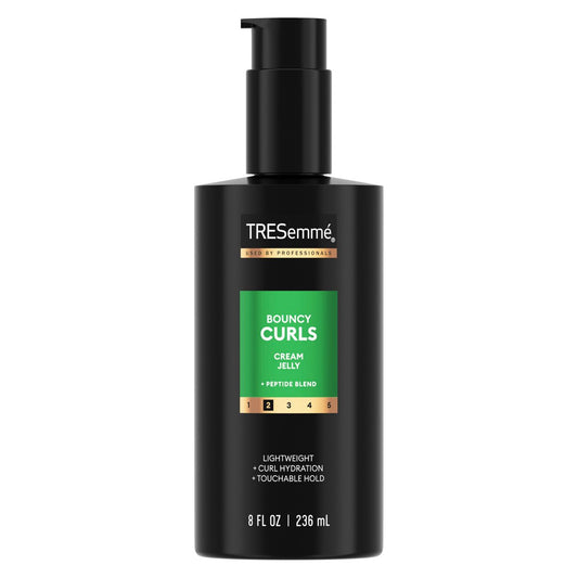 TRESemmé Styling Aid Bouncy Curls – Leichte Feuchtigkeit & griffiger Halt, mit Peptid-Mischung, 236 ml