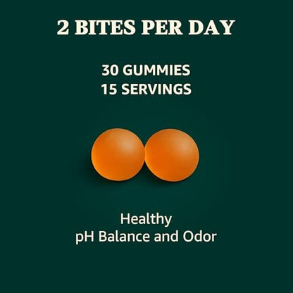 Zenvorica Premium Feminine Balance Gummis für Frauen - Ananas Gummis für den pH-Wert, vaginale Probiotika für Gesundheit & Wohlbefinden, vegan, glutenfrei, Immununterstützung, 30 Stück
