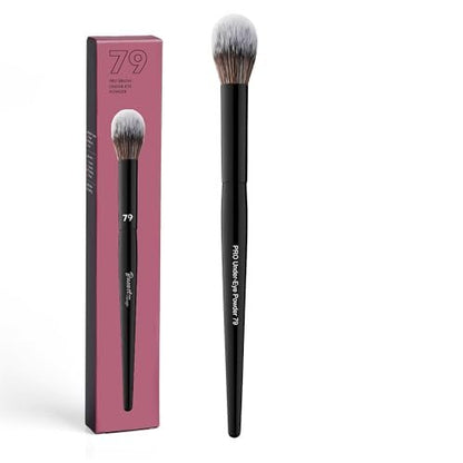 Bueart Design PRO Under-Eye Puder Makeup Pinsel 79 – Präzisionswerkzeug für Concealer, Highlighter, Contouring & Blending