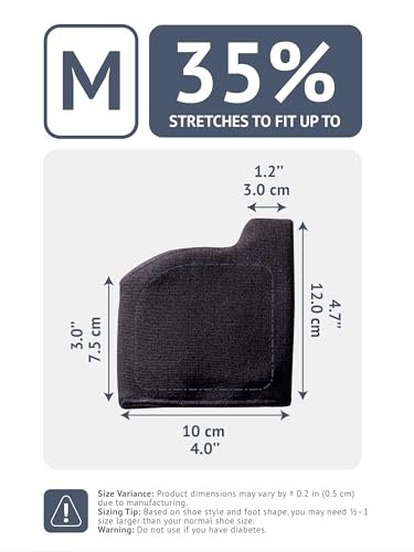 Brison Metatarsal-Pads Ball-of-Foot-Cushion für Damen und Herren - Gel-Fußpolster zur Schmerzlinderung bei Morton-Neurom, Metatarsalgie, Sesamoiditis, Hühneraugen - 1 Paar Schwarz Medium (M 10-13, W 11-14)