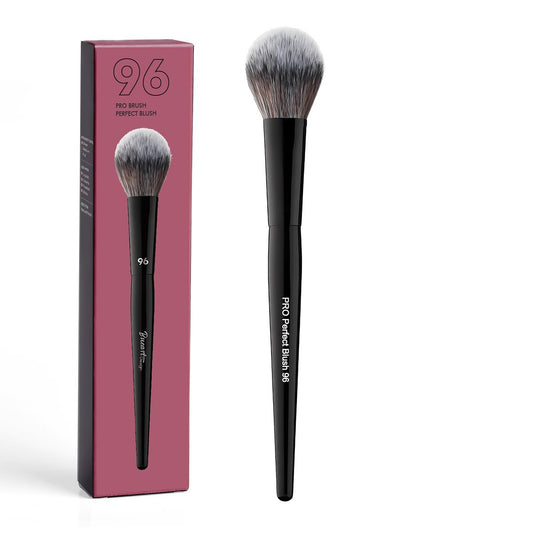 Bueart Design PRO Perfect Blush Makeup Brush 96 – Flauschige ultraweiche synthetische Borsten für Rouge und Puder