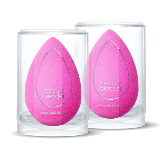 Beautyblender® Original Pink Beauty Blender Makeup Sponge – 2er-Pack, Superweicher Schaumstoff für nahtloses Verblenden von Foundation, Puder & Cremes, Hergestellt in USA