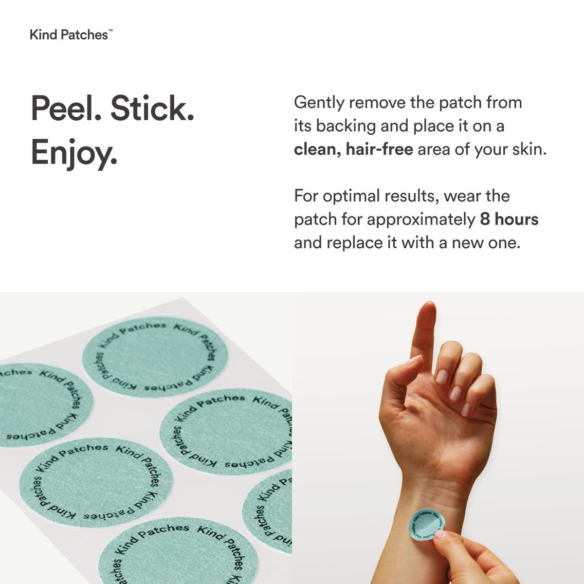 Kind Patches Unpuff Patches mit Löwenzahnwurzel, Fenchel, Artischocke, Ingwer und Kurkuma Extrakt – vegan – 30 Stück