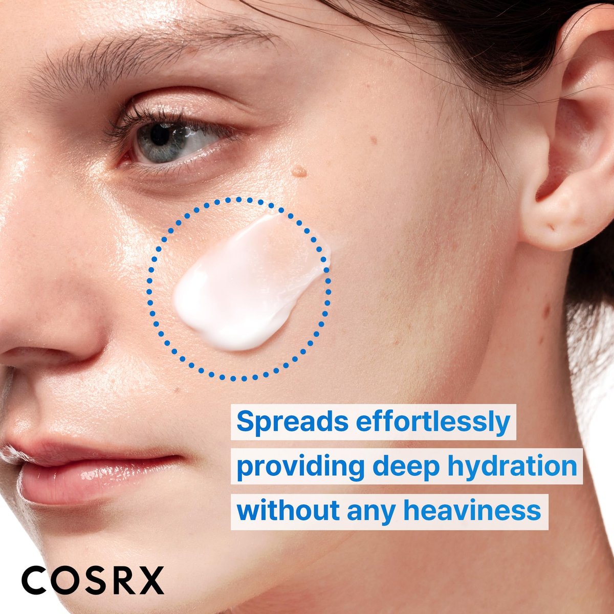 COSRX Mini Ceramide Skin Barrier Moisturizer mit 7 Ceramiden, Hyaluronsäure & Panthenol – 0,34 fl.oz. Koreanische Hautpflege für alle Hauttypen