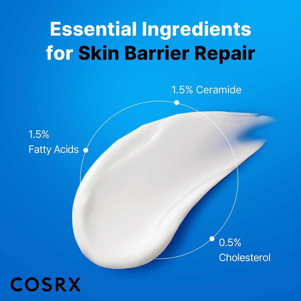 COSRX Mini Ceramide Skin Barrier Moisturizer mit 7 Ceramiden, Hyaluronsäure & Panthenol – 0,34 fl.oz. Koreanische Hautpflege für alle Hauttypen
