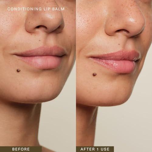 Oak Essentials Conditioning Lip Balm – Ultra-feuchtigkeitsspendender Lippenbalsam mit Sheabutter und Arganöl für trockene, rissige Lippen – Klarer, dewy Glanz, 3,6 g