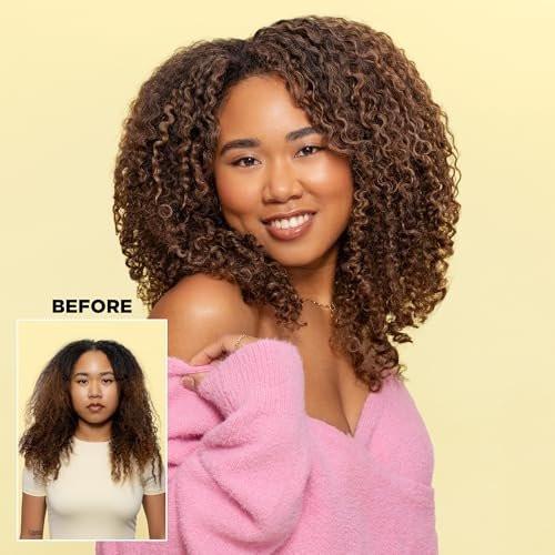 DESIGNME BOUNCE.ME Curl Kit | Lockenpflege-Set mit Curl Cream, Shampoo, Conditioner & Gel – Definition, Feuchtigkeit & Frizz-Kontrolle für Locken & Wellen | Geschenkset
