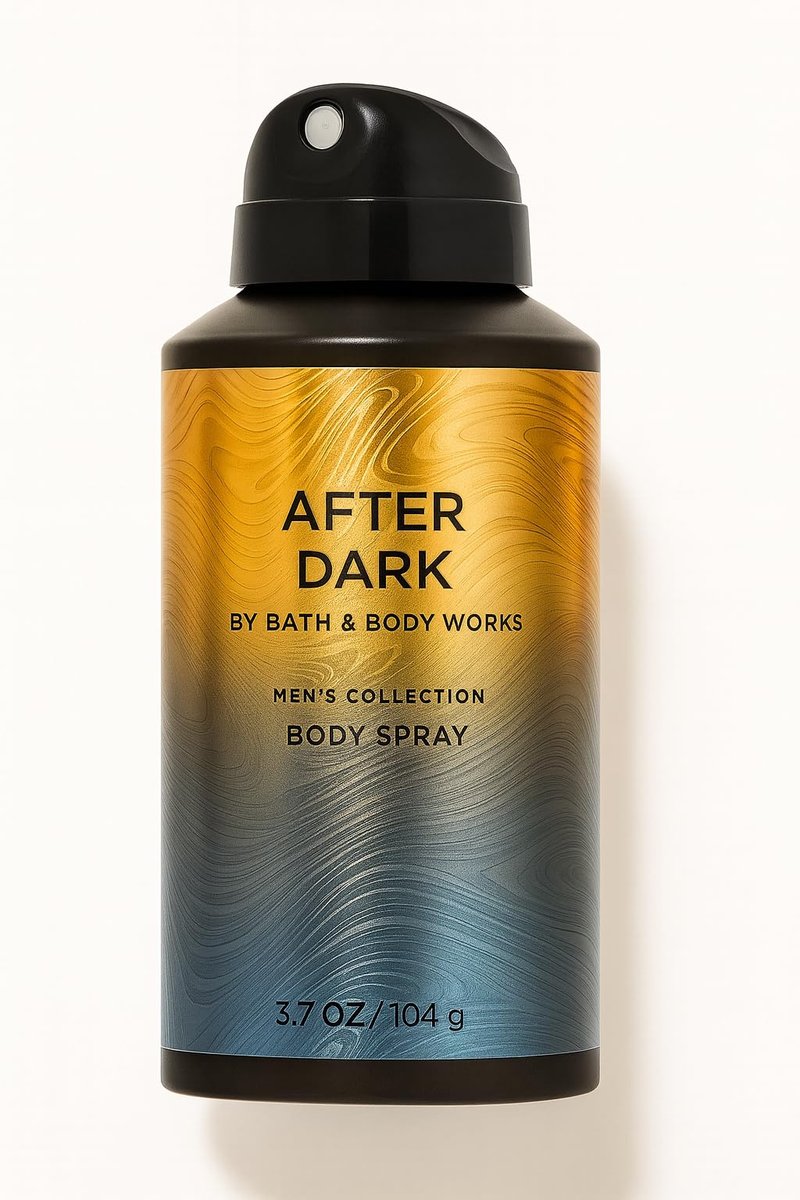 Bath & Body Works After Dark Body Spray für Männer, 3,7 fl oz – Duft von Amber & weichem Wildleder, den ganzen Tag Frische, leichter Körperspray