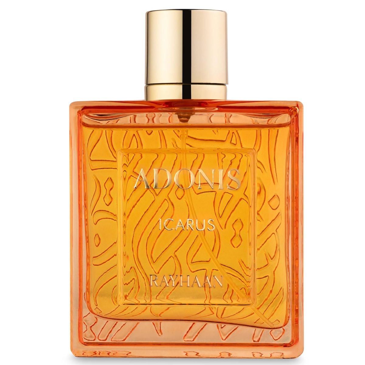 Rayhaan Adonis Icarus Eau de Parfum für Herren – Citrus, Würzig, Holz, Amber – 100 ml Lang anhaltender Duft