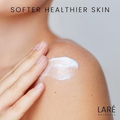 Laré Naturals Ribose Sugar for Skin – D-Ribose Creme – Feuchtigkeitscreme für Hände – Leichte Pflege mit D-Ribose & Vitamin E – 240 ml – Duftneutral