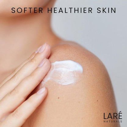 Laré Naturals Ribose Sugar for Skin – D-Ribose Creme – Feuchtigkeitscreme für Hände – Leichte Pflege mit D-Ribose & Vitamin E – 240 ml – Duftneutral