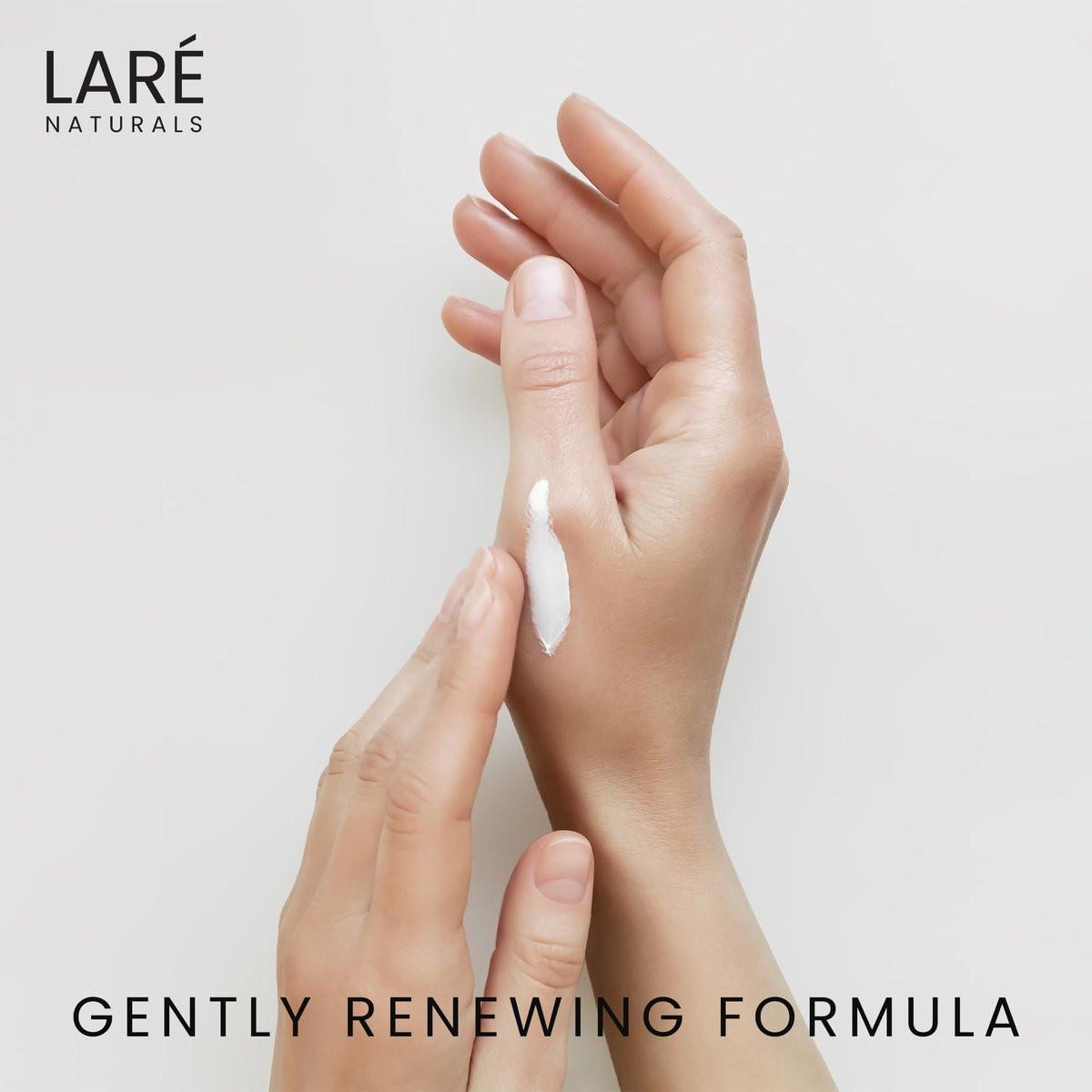 Laré Naturals Ribose Sugar for Skin – D-Ribose Creme – Feuchtigkeitscreme für Hände – Leichte Pflege mit D-Ribose & Vitamin E – 240 ml – Duftneutral