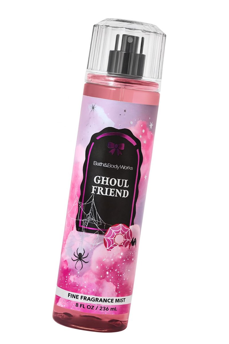 Bath & Body Works Ghoul Friend Fine Fragrance Mist 8 fl oz – Halloween Duft mit dunklen Erdbeeren, Pfingstrose & Moschus – Körperspray für Frauen & Teens