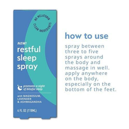 Plus One Blissful Sleep Spray – Magnesium, Lavendel & Ashwagandha für Entspannung, Ruhe & erholsamen Schlaf – Hormonfrei, Duftneutral, Wechseljahre-freundliches Aromatherapie-Mist