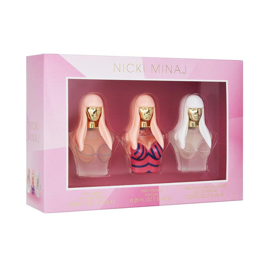 Nicki Minaj Mini 3-teiliges Geschenkset (Pink Friday) 0,25 oz / 7 ml