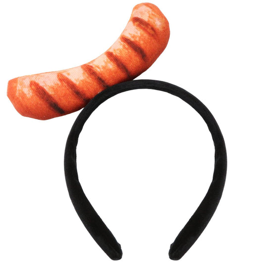Hot Dog Headband – Lustiges Food-Kostüm Accessoire für Erwachsene, Partys und Halloween